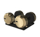 PENT. COLMIA - Luxury Dumbbells on Wooden Stand