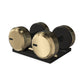 PENT. COLMIA - Luxury Dumbbells on Wooden Stand