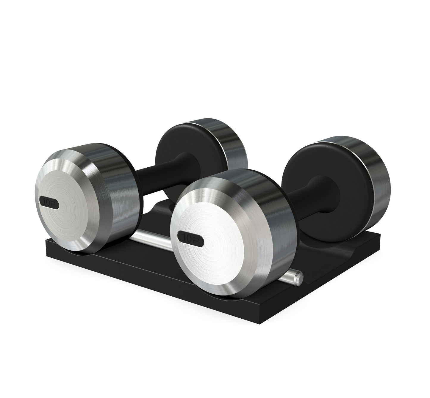 PENT. COLMIA - Luxury Dumbbells on Wooden Stand