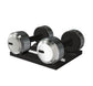 PENT. COLMIA - Luxury Dumbbells on Wooden Stand