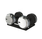 PENT. COLMIA - Luxury Dumbbells on Wooden Stand