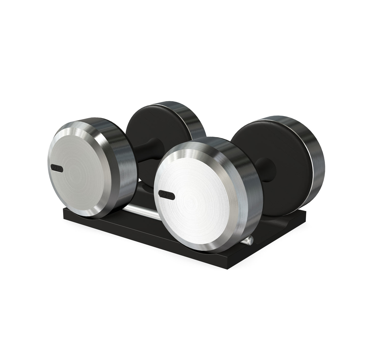 PENT. COLMIA - Luxury Dumbbells on Wooden Stand