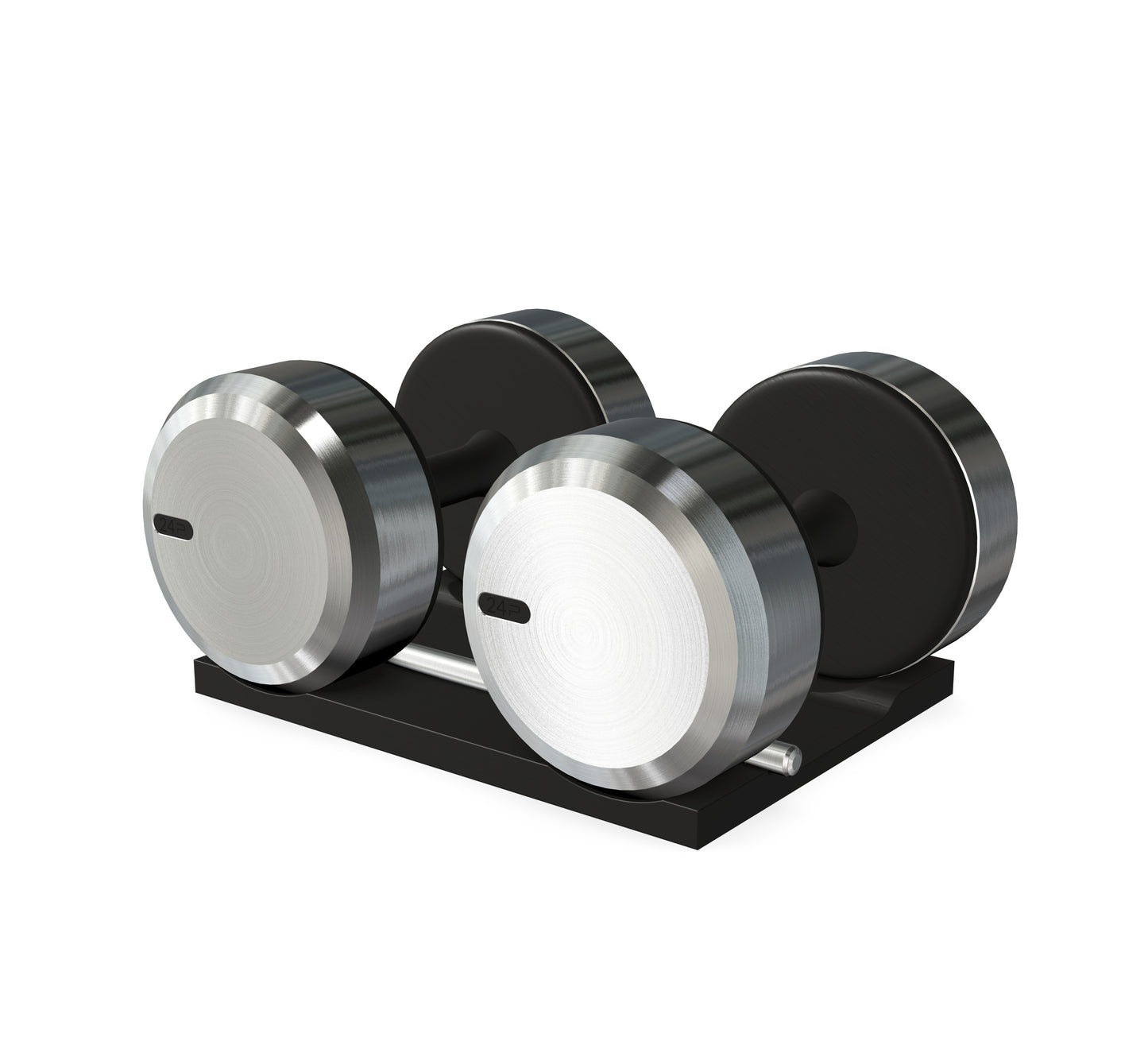 PENT. COLMIA - Luxury Dumbbells on Wooden Stand