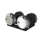 PENT. COLMIA - Luxury Dumbbells on Wooden Stand