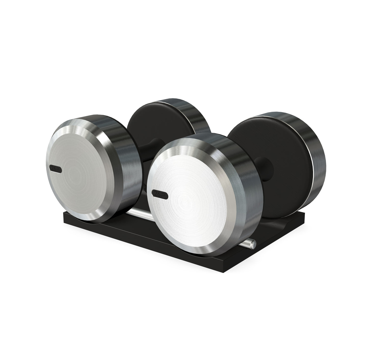 PENT. COLMIA - Luxury Dumbbells on Wooden Stand
