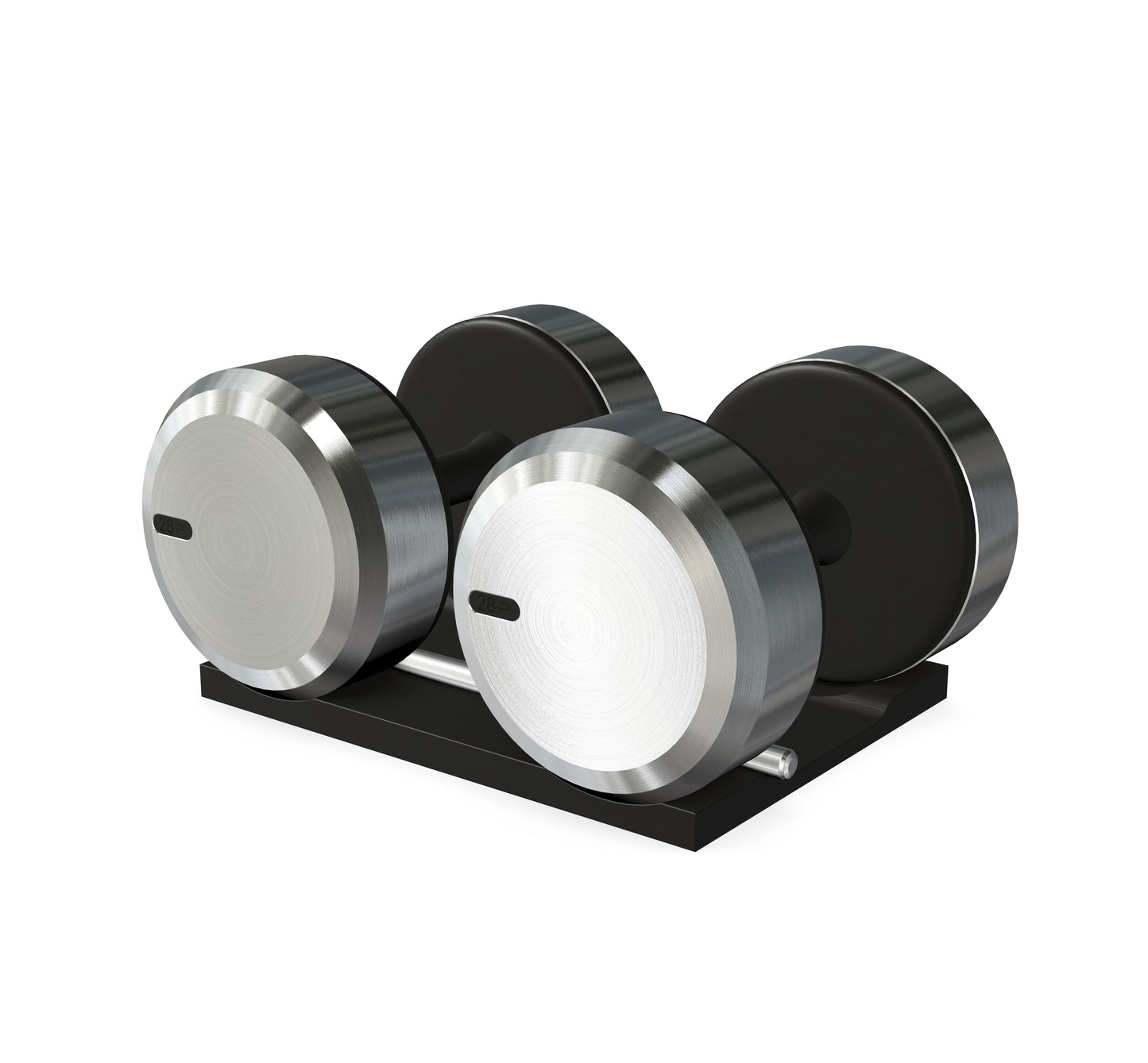 PENT. COLMIA - Luxury Dumbbells on Wooden Stand