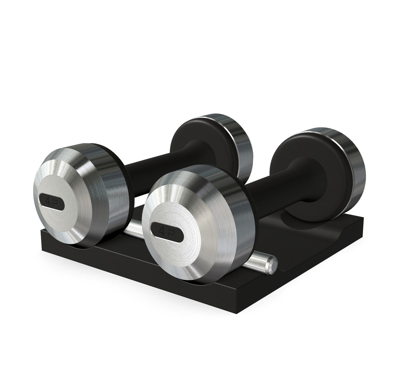 PENT. COLMIA - Luxury Dumbbells on Wooden Stand