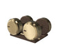PENT. COLMIA - Luxury Dumbbells on Wooden Stand