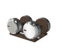 PENT. COLMIA - Luxury Dumbbells on Wooden Stand