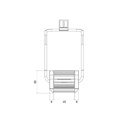 NOHRD Sprintbok V2 - Curved Manual Treadmill