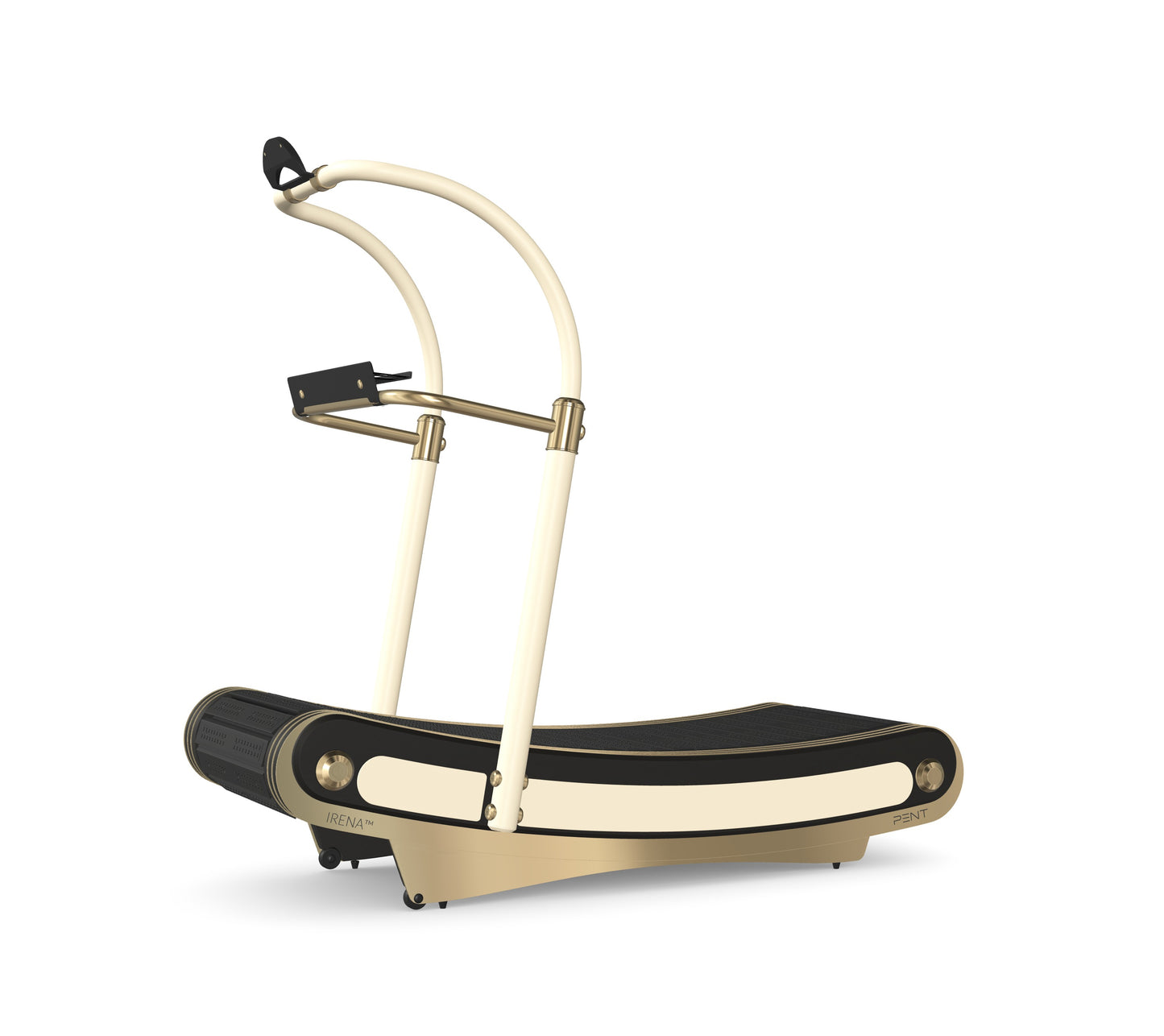 PENT. IRENA - In Gold - Premium Curved Manual Treadmill