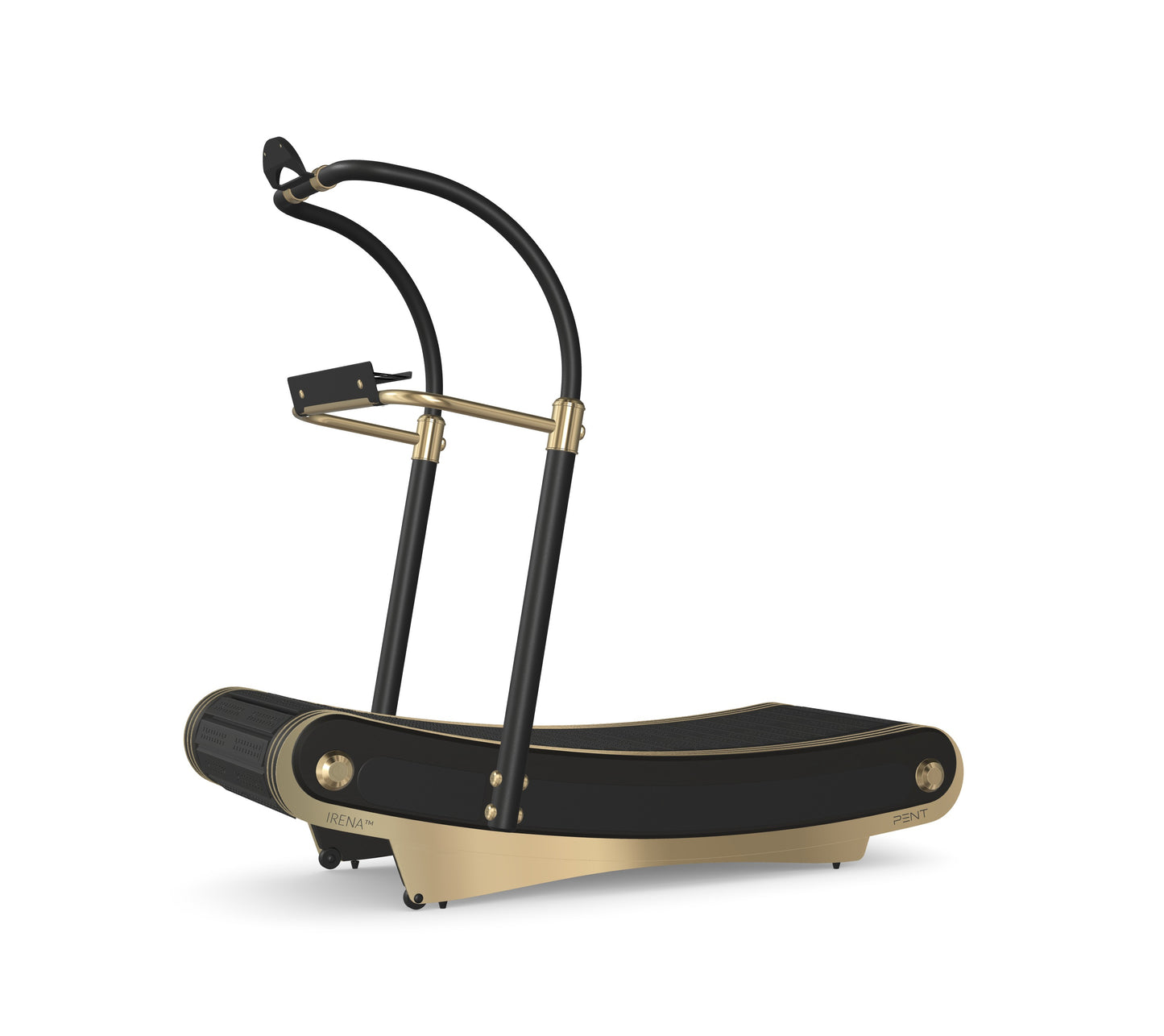 PENT. IRENA - In Gold - Premium Curved Manual Treadmill