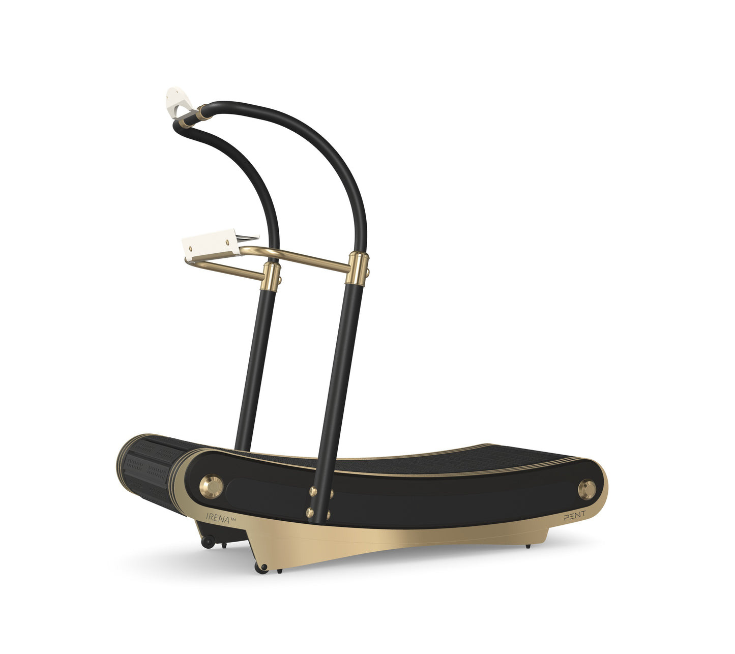 PENT. IRENA - In Gold - Premium Curved Manual Treadmill