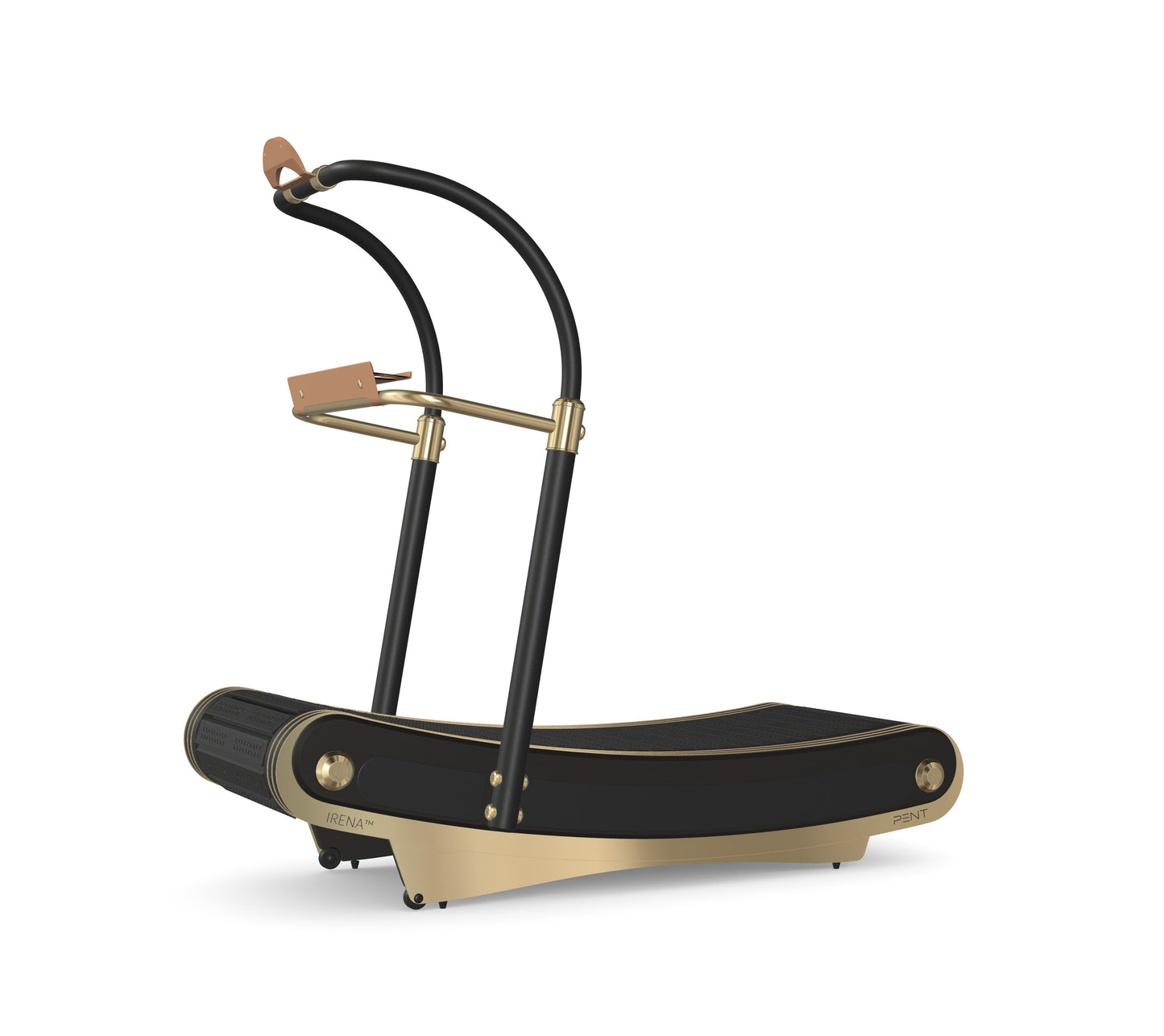 PENT. IRENA - In Gold - Premium Curved Manual Treadmill