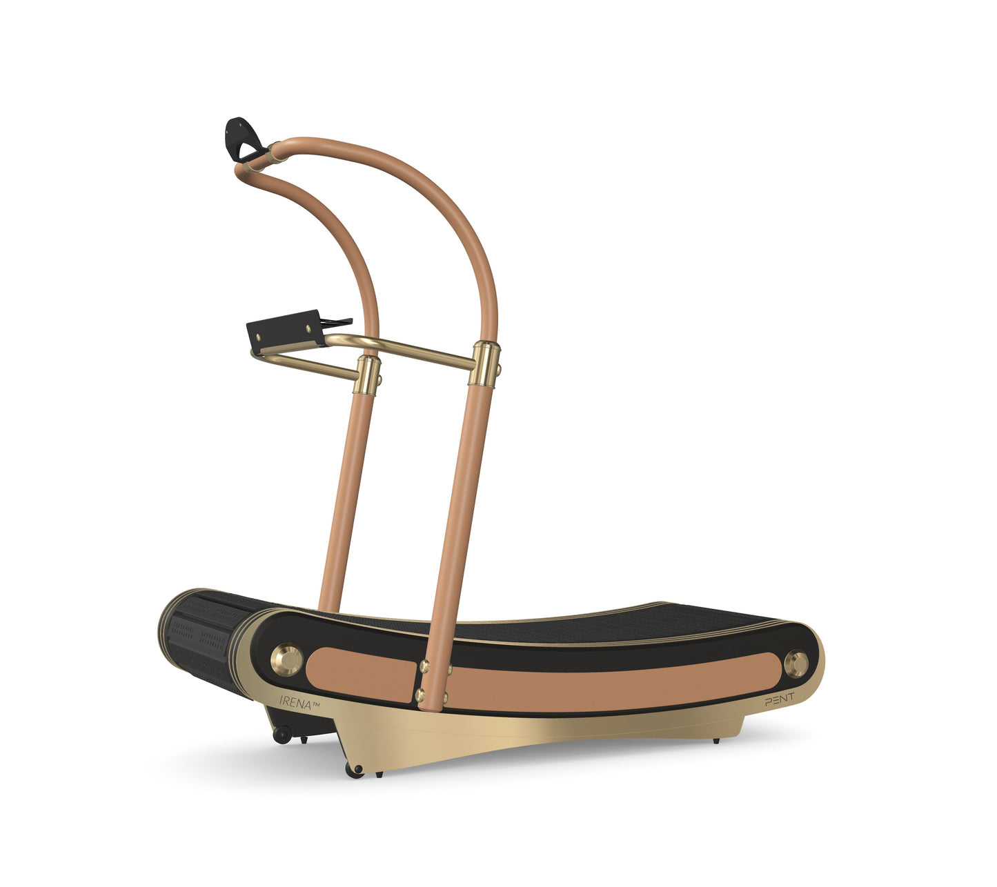 PENT. IRENA - In Gold - Premium Curved Manual Treadmill