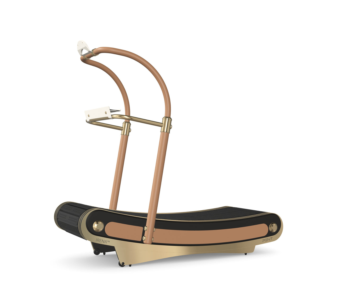 PENT. IRENA - In Gold - Premium Curved Manual Treadmill