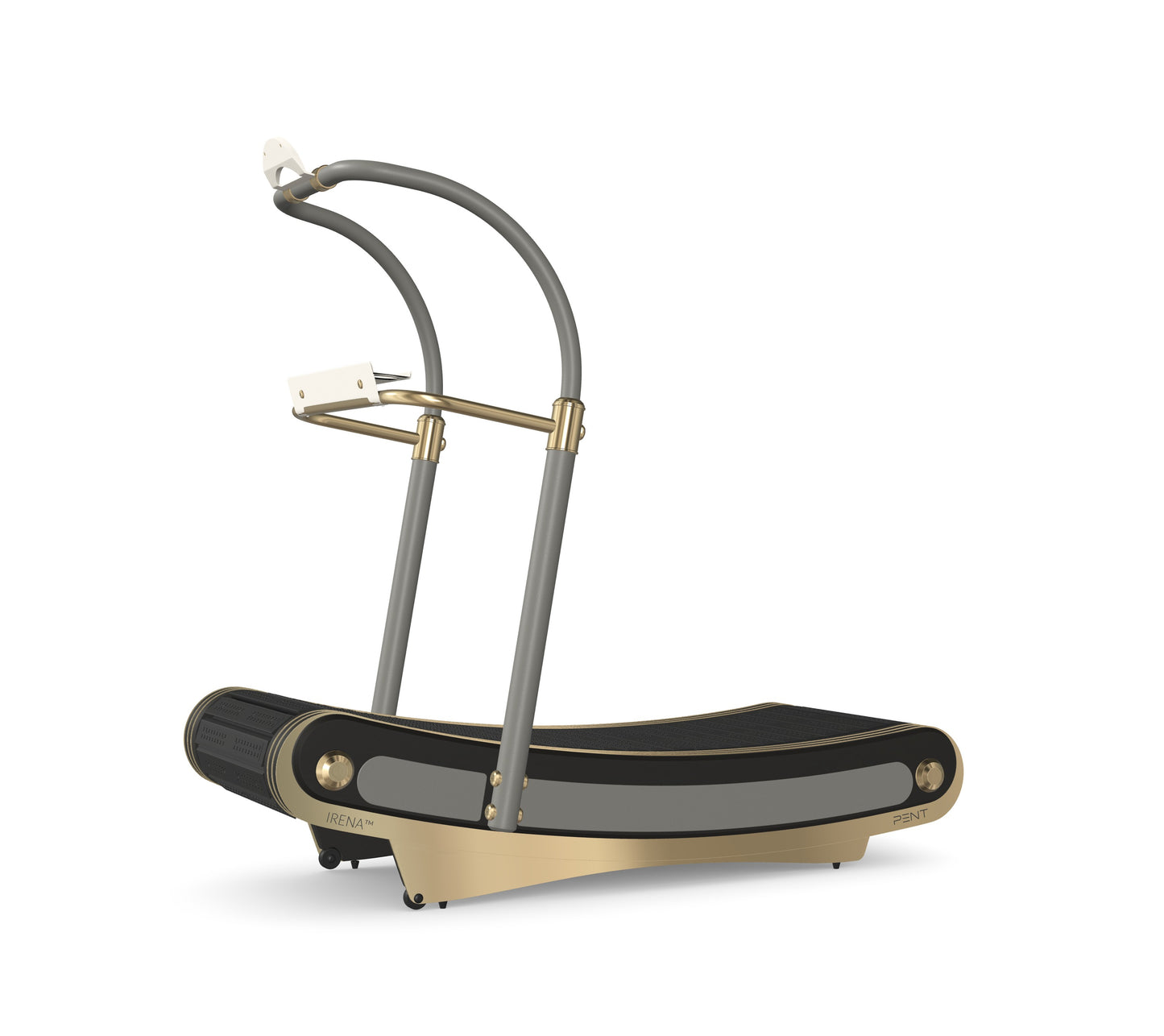 PENT. IRENA - In Gold - Premium Curved Manual Treadmill
