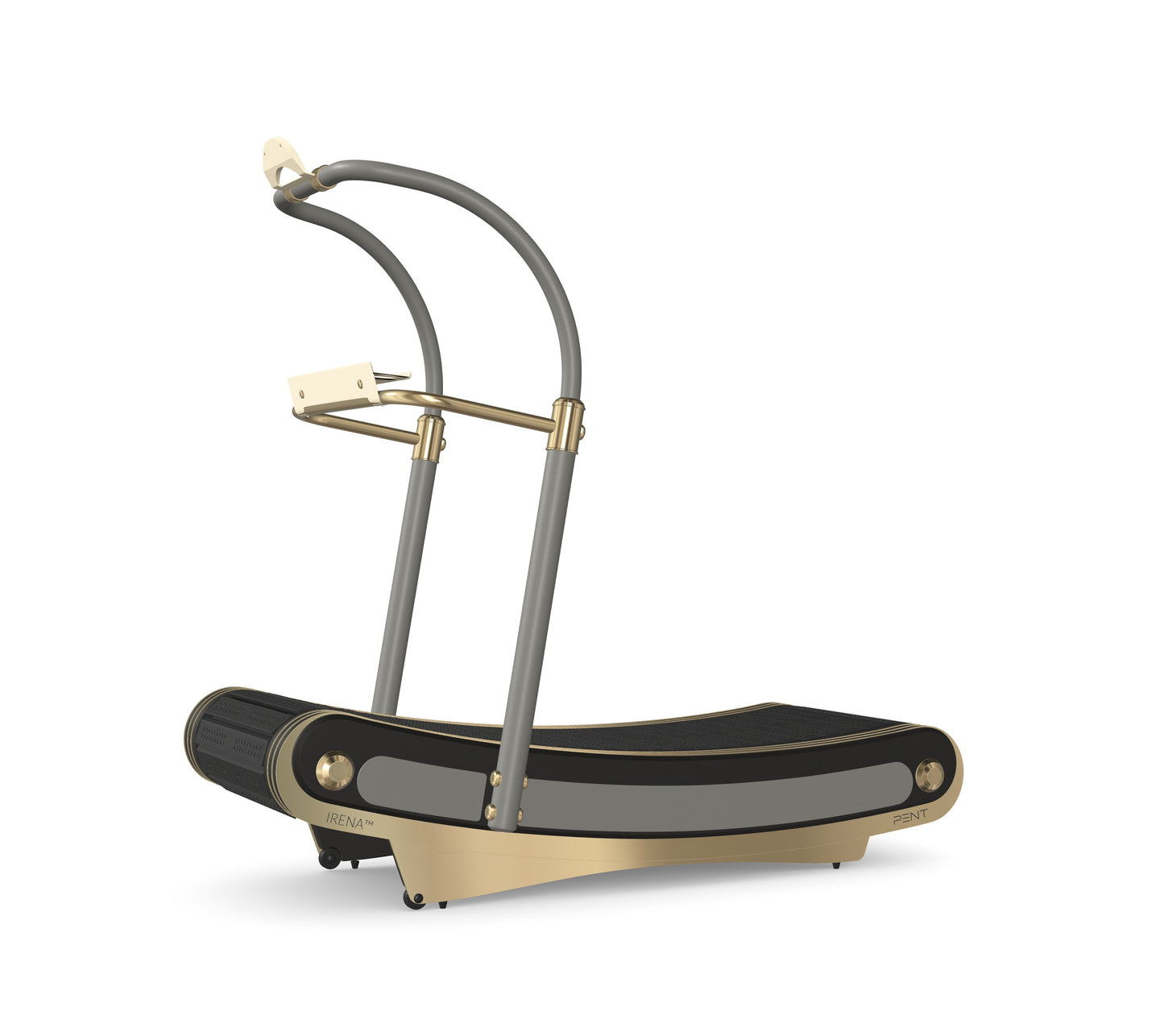 PENT. IRENA - In Gold - Premium Curved Manual Treadmill