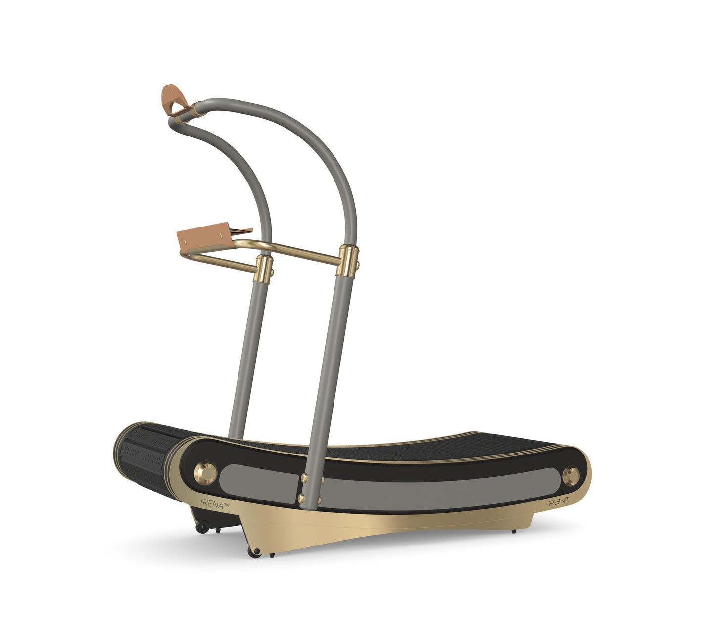 PENT. IRENA - In Gold - Premium Curved Manual Treadmill