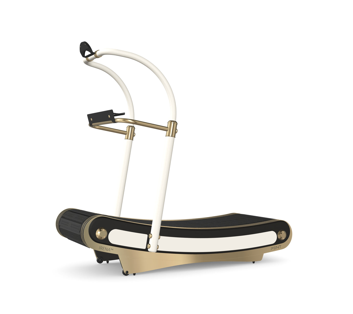 PENT. IRENA - In Gold - Premium Curved Manual Treadmill