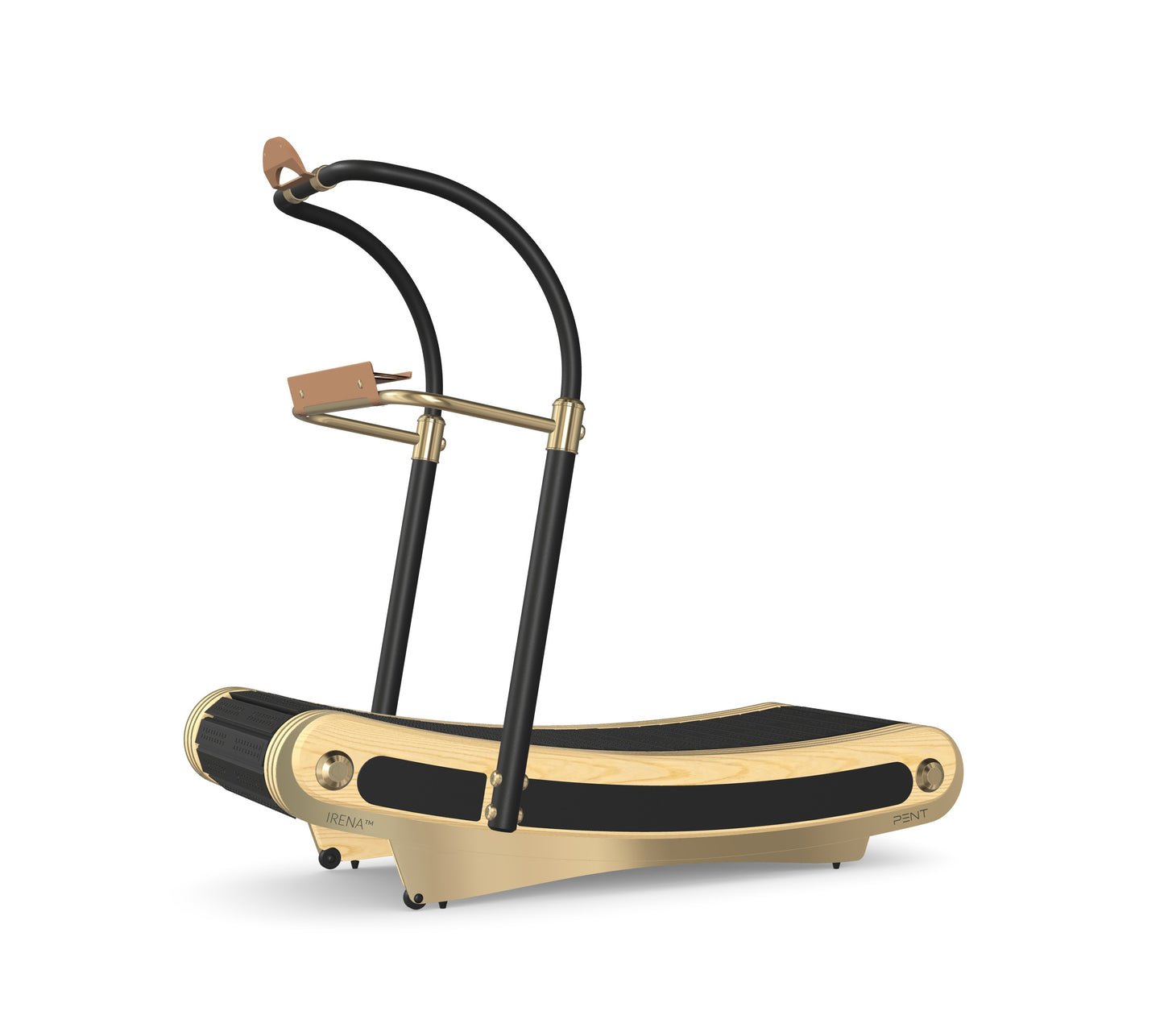 PENT. IRENA - In Gold - Premium Curved Manual Treadmill