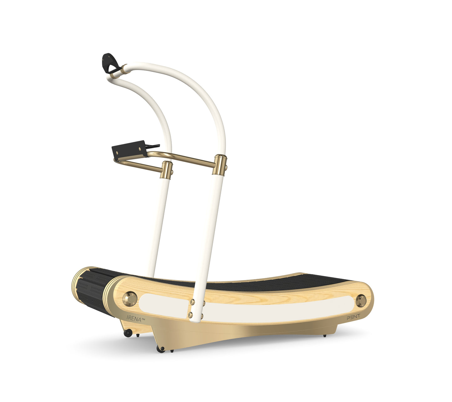 PENT. IRENA - In Gold - Premium Curved Manual Treadmill