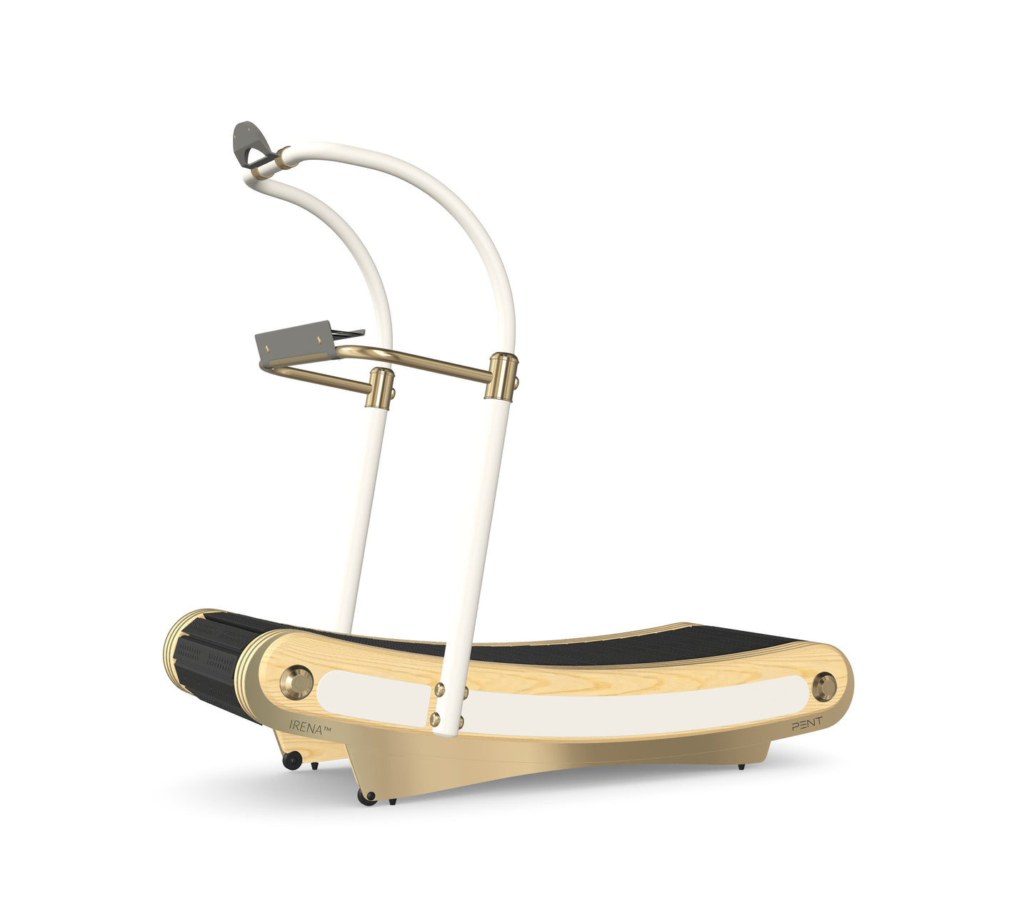 PENT. IRENA - In Gold - Premium Curved Manual Treadmill