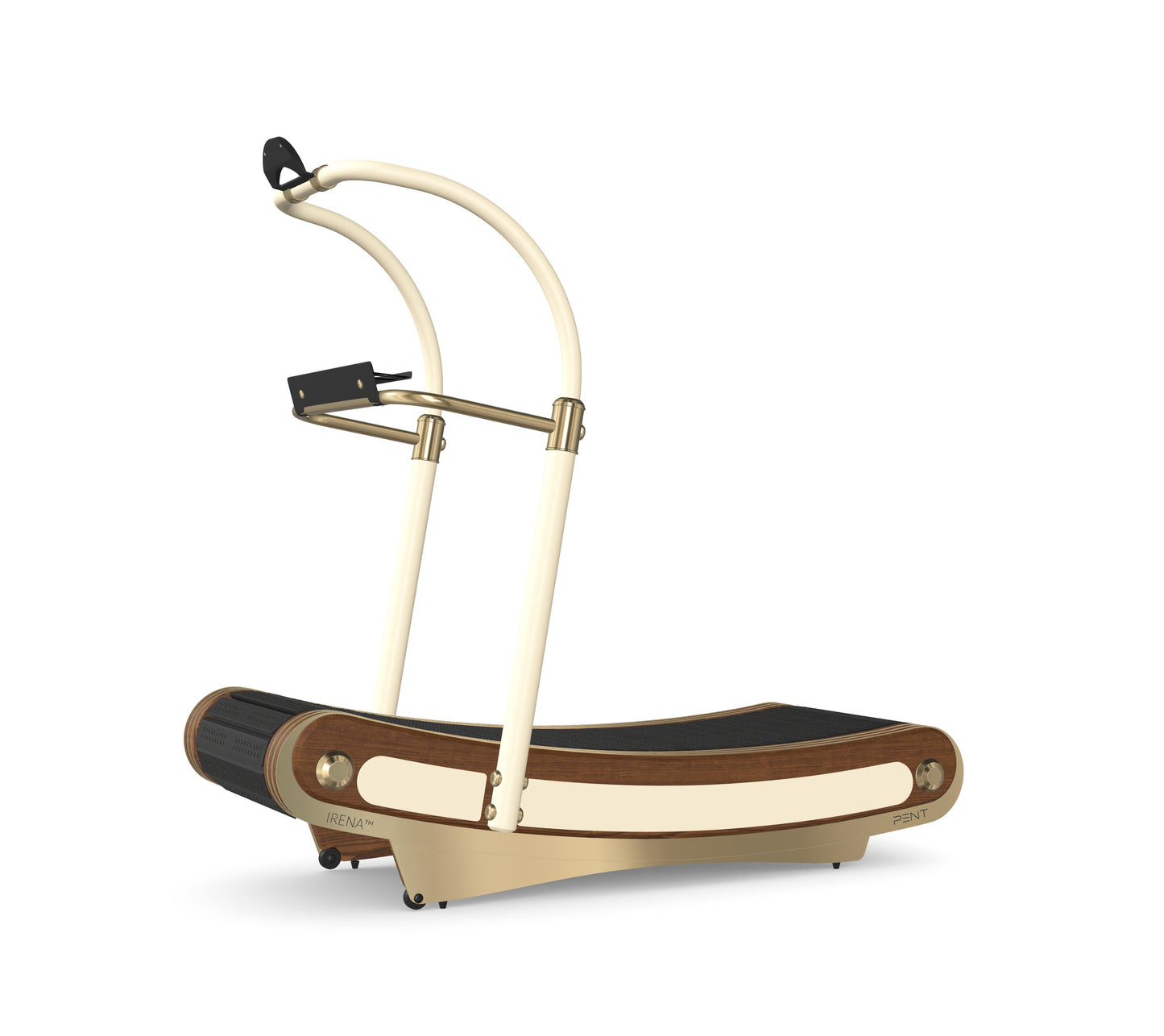 PENT. IRENA - In Gold - Premium Curved Manual Treadmill