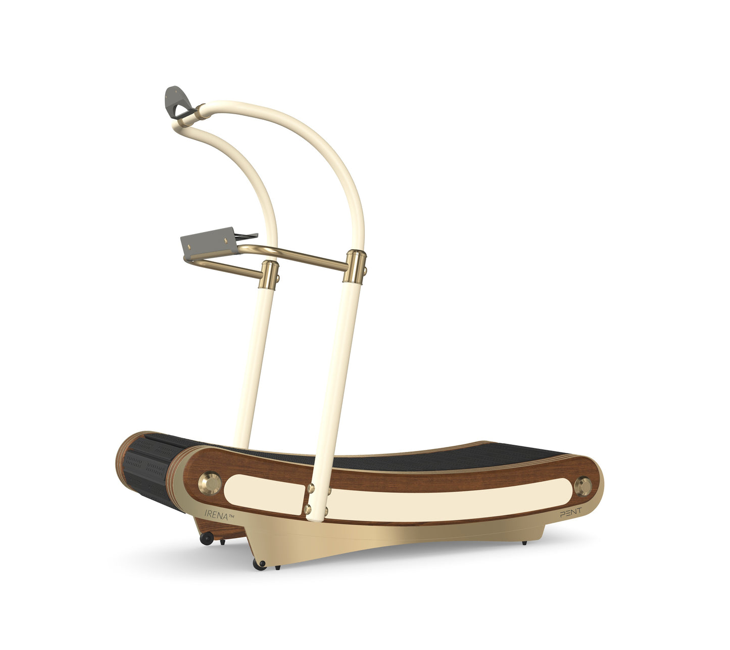 PENT. IRENA - In Gold - Premium Curved Manual Treadmill
