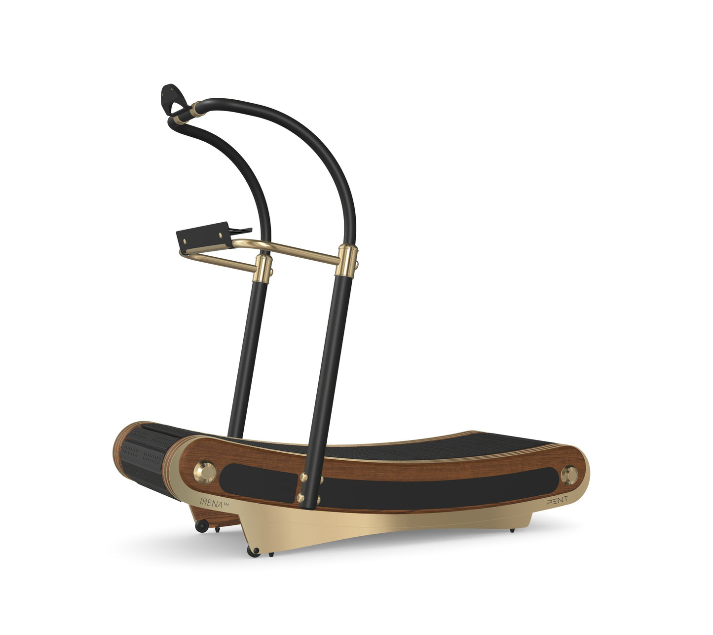 PENT. IRENA - In Gold - Premium Curved Manual Treadmill