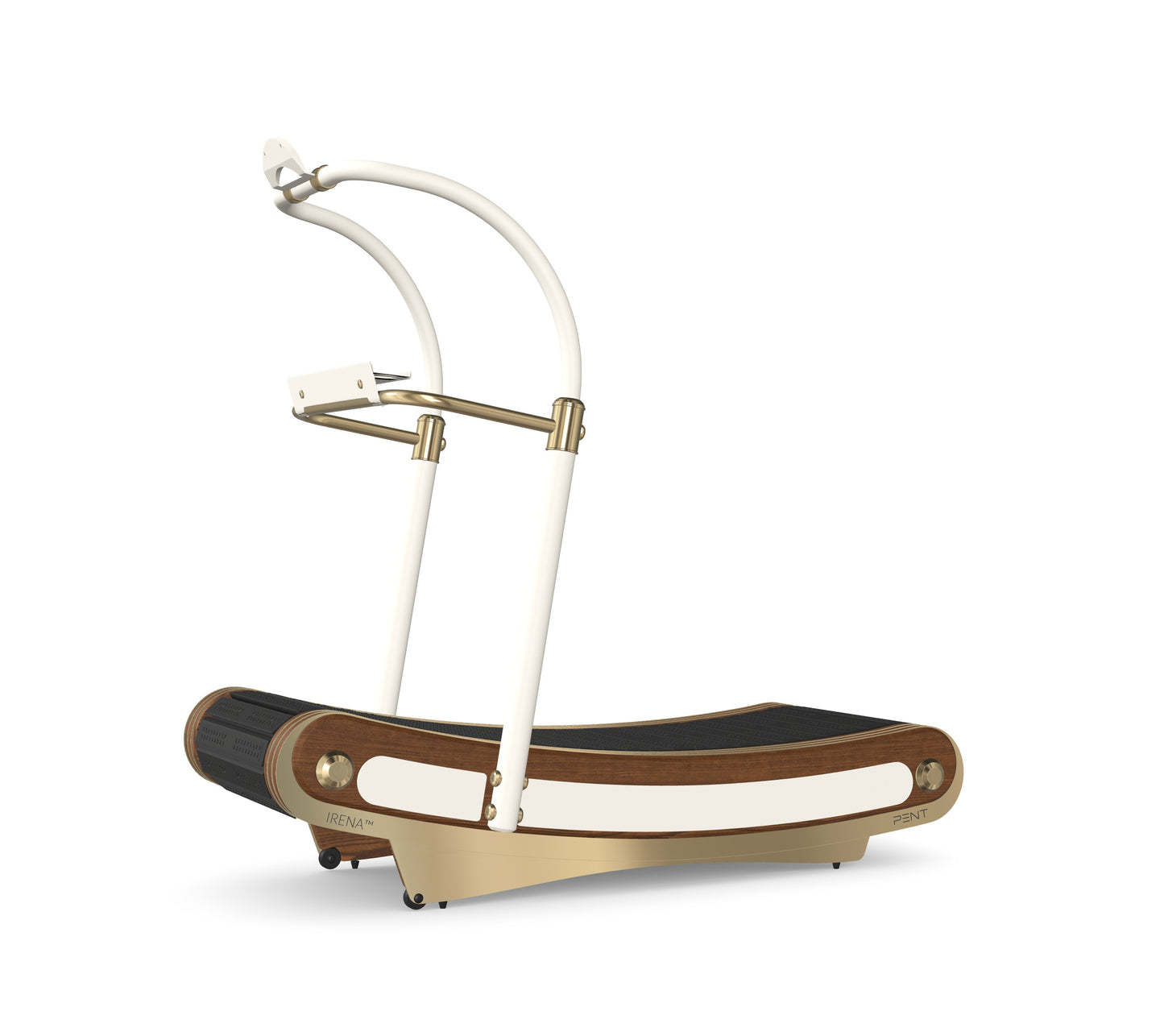 PENT. IRENA - In Gold - Premium Curved Manual Treadmill