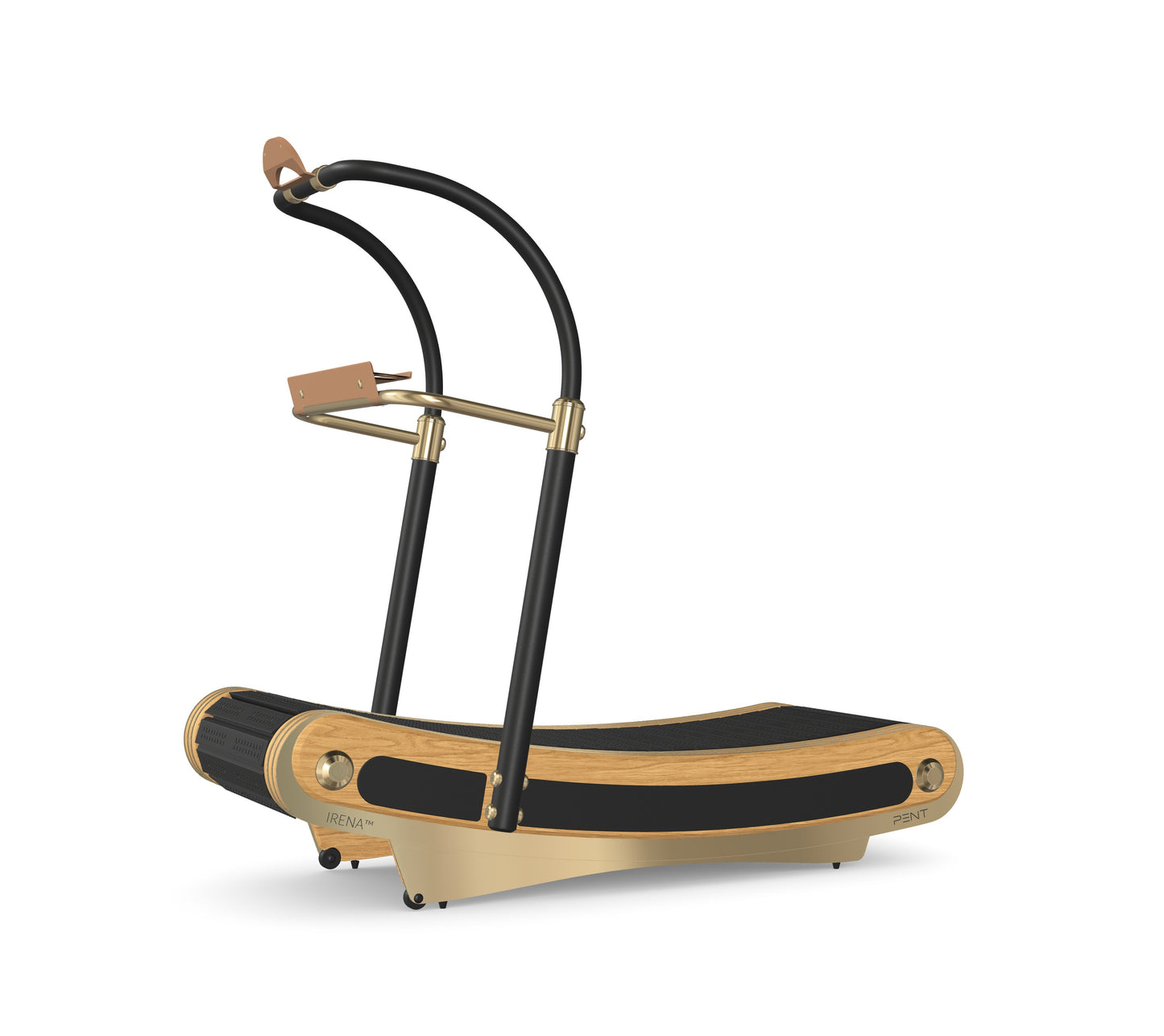 PENT. IRENA - In Gold - Premium Curved Manual Treadmill