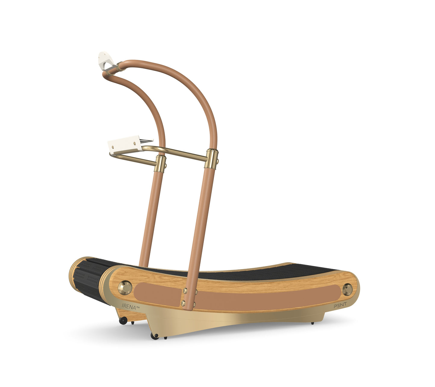 PENT. IRENA - In Gold - Premium Curved Manual Treadmill