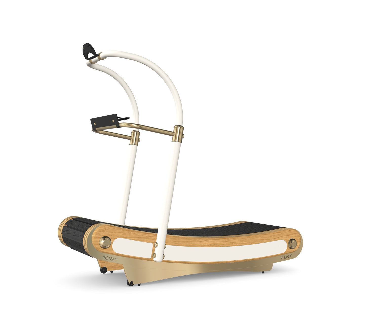 PENT. IRENA - In Gold - Premium Curved Manual Treadmill