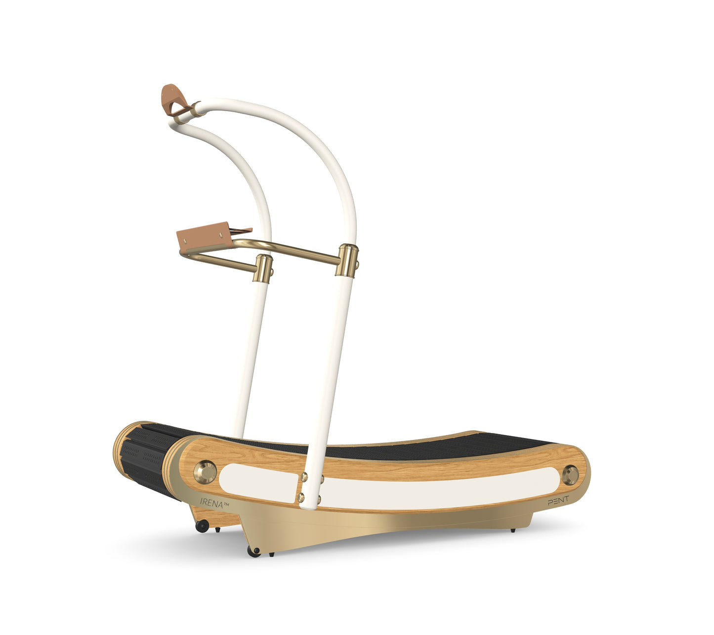 PENT. IRENA - In Gold - Premium Curved Manual Treadmill