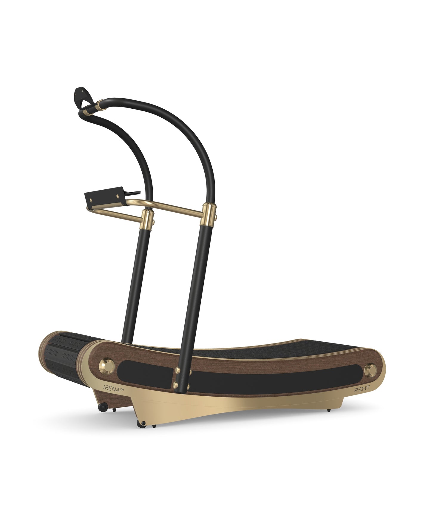 PENT. IRENA - In Gold - Premium Curved Manual Treadmill