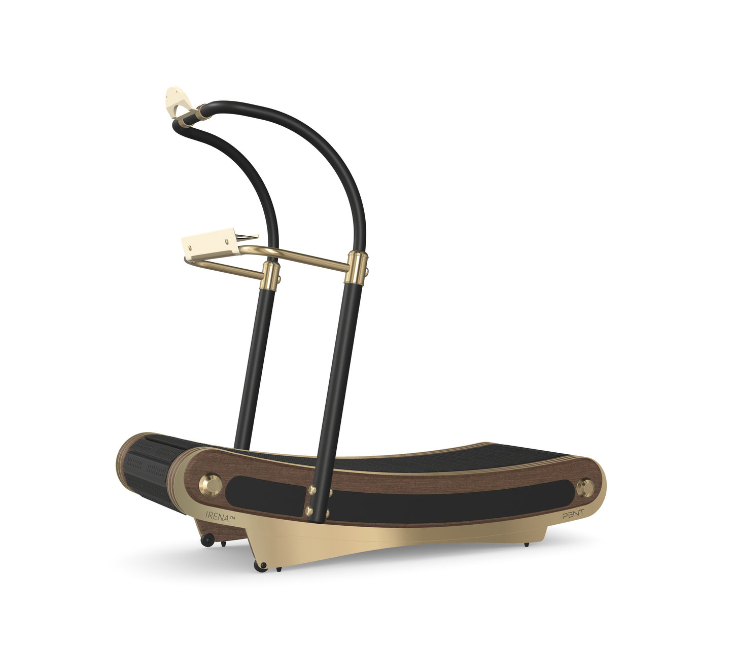 PENT. IRENA - In Gold - Premium Curved Manual Treadmill