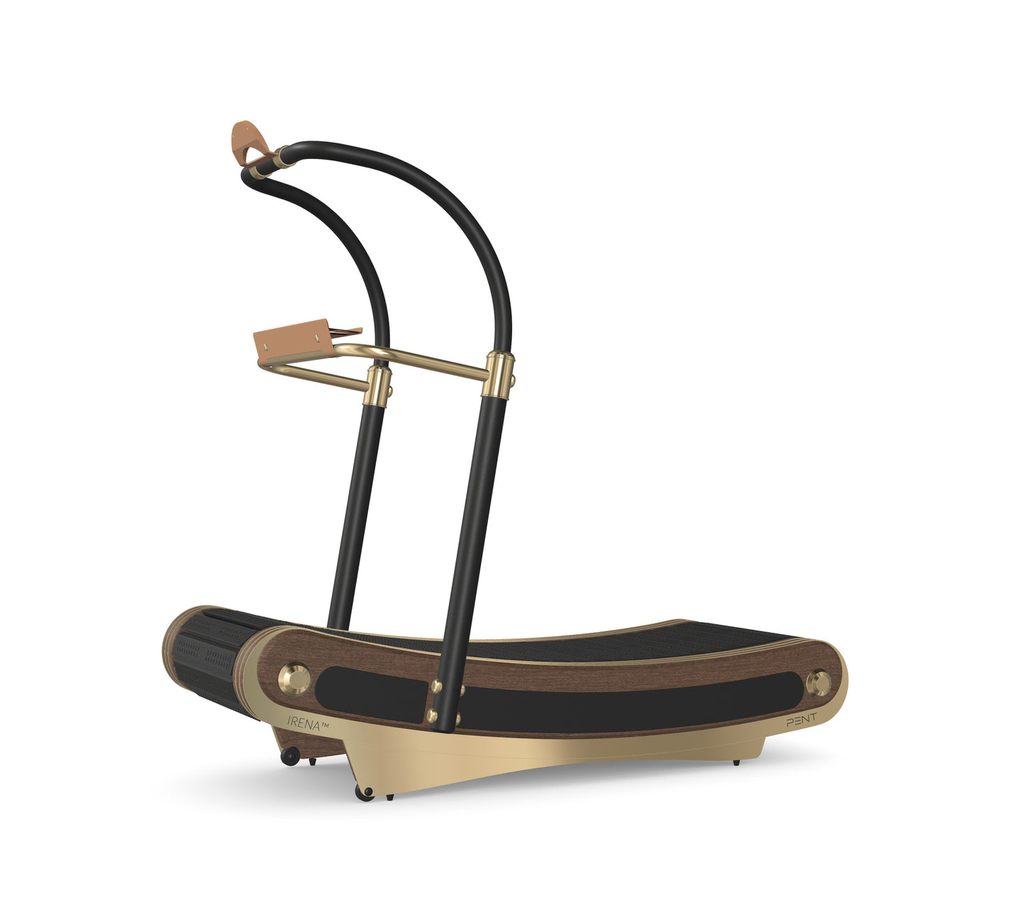PENT. IRENA - In Gold - Premium Curved Manual Treadmill