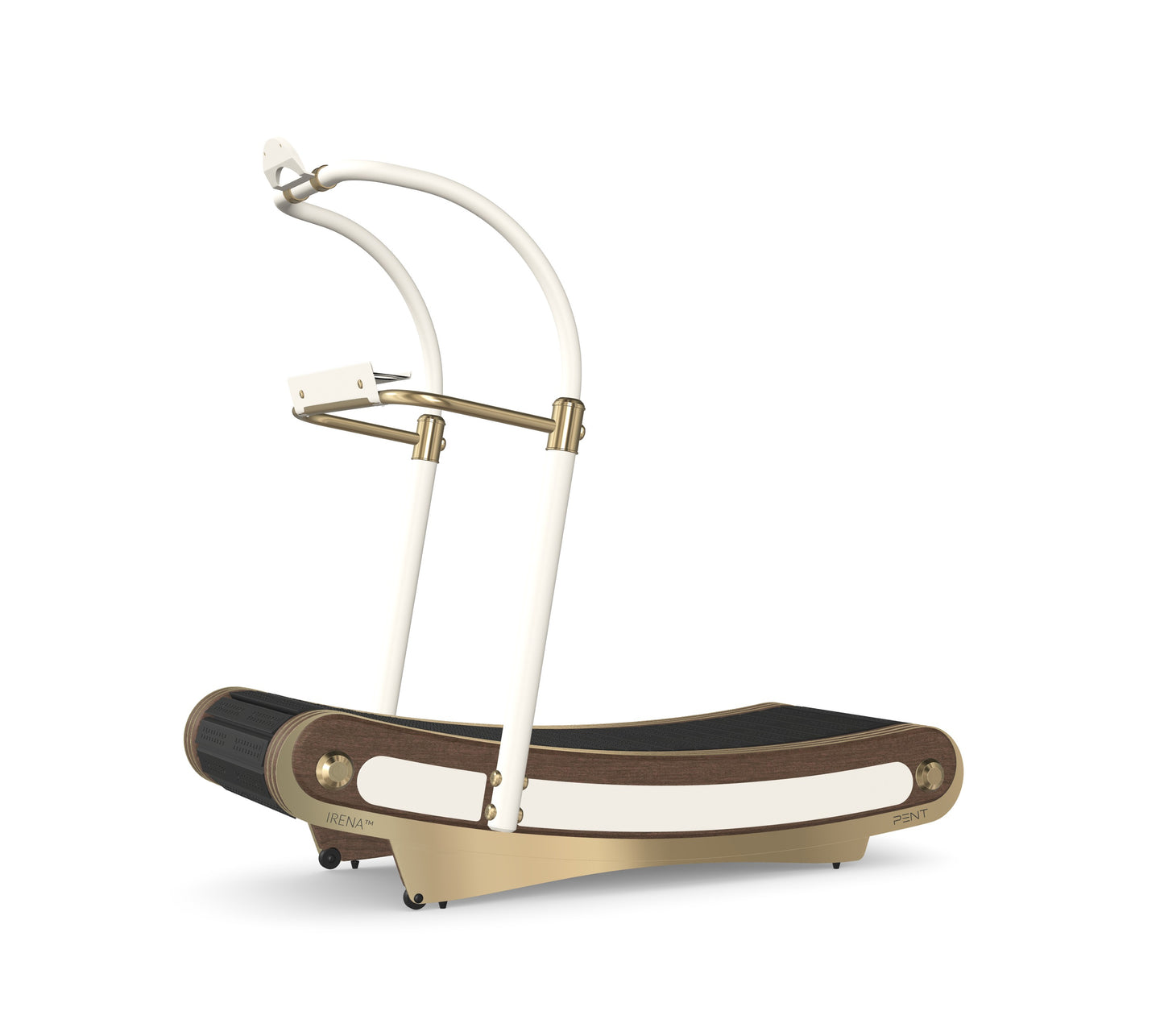 PENT. IRENA - In Gold - Premium Curved Manual Treadmill