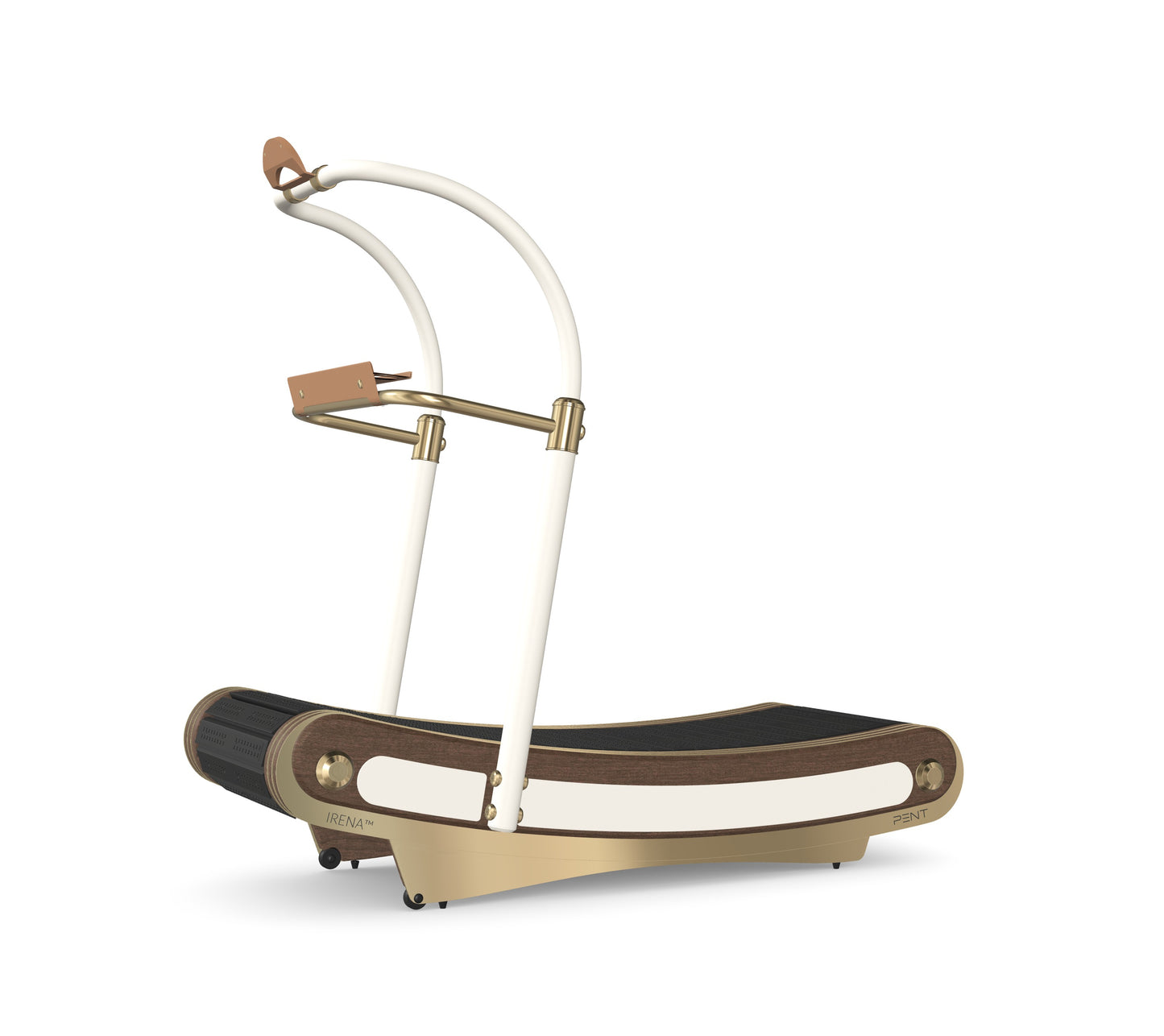 PENT. IRENA - In Gold - Premium Curved Manual Treadmill