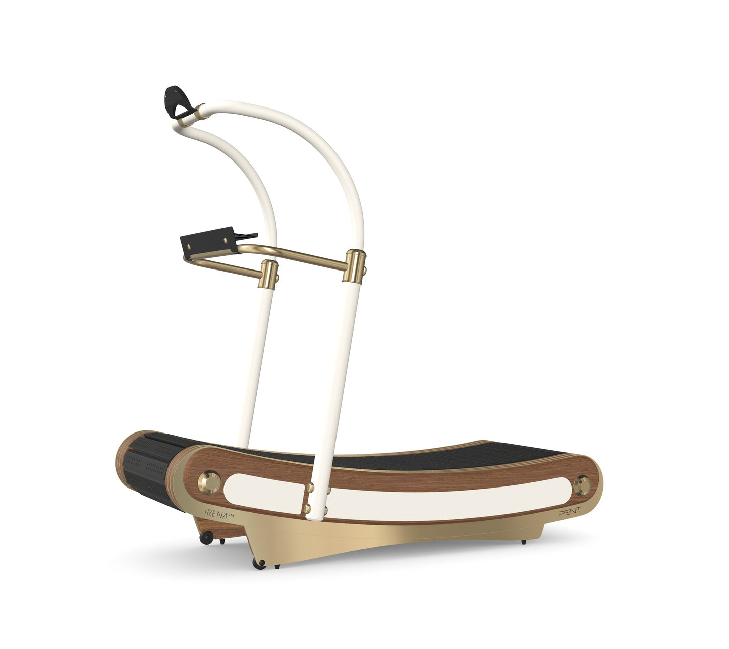 PENT. IRENA - In Gold - Premium Curved Manual Treadmill