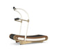 PENT. IRENA - In Gold - Premium Curved Manual Treadmill