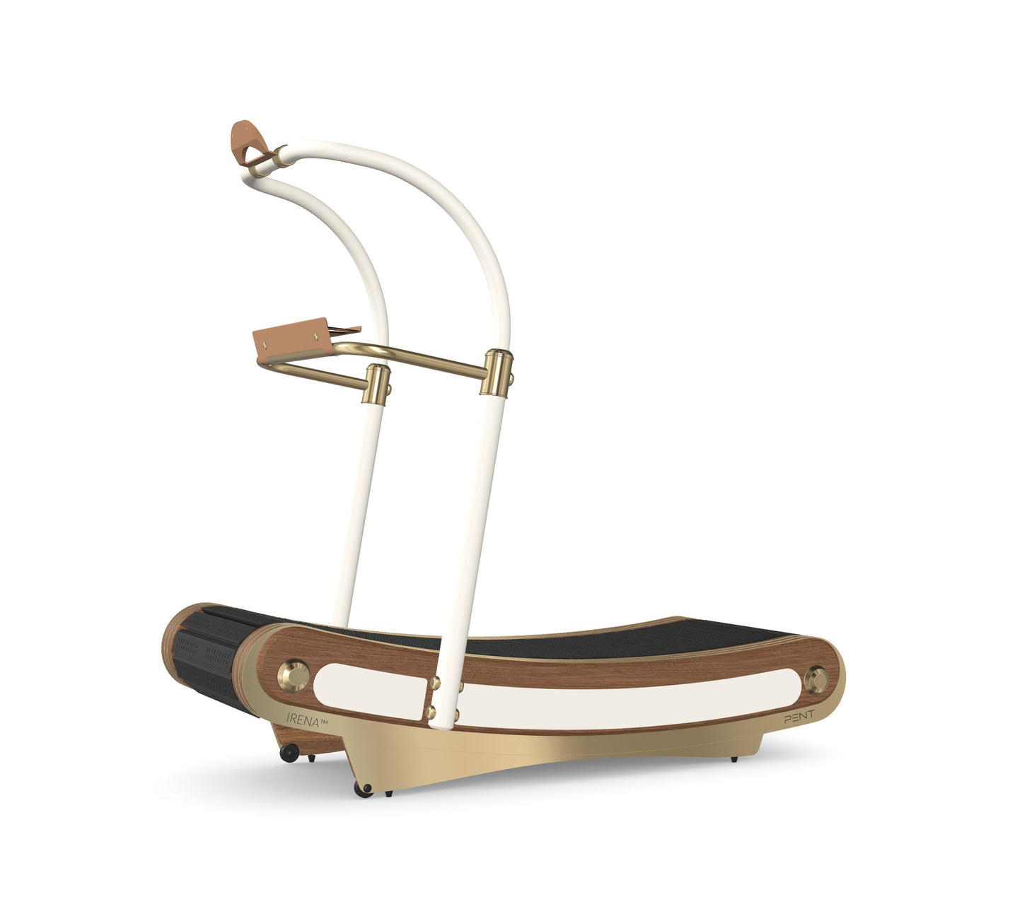 PENT. IRENA - In Gold - Premium Curved Manual Treadmill