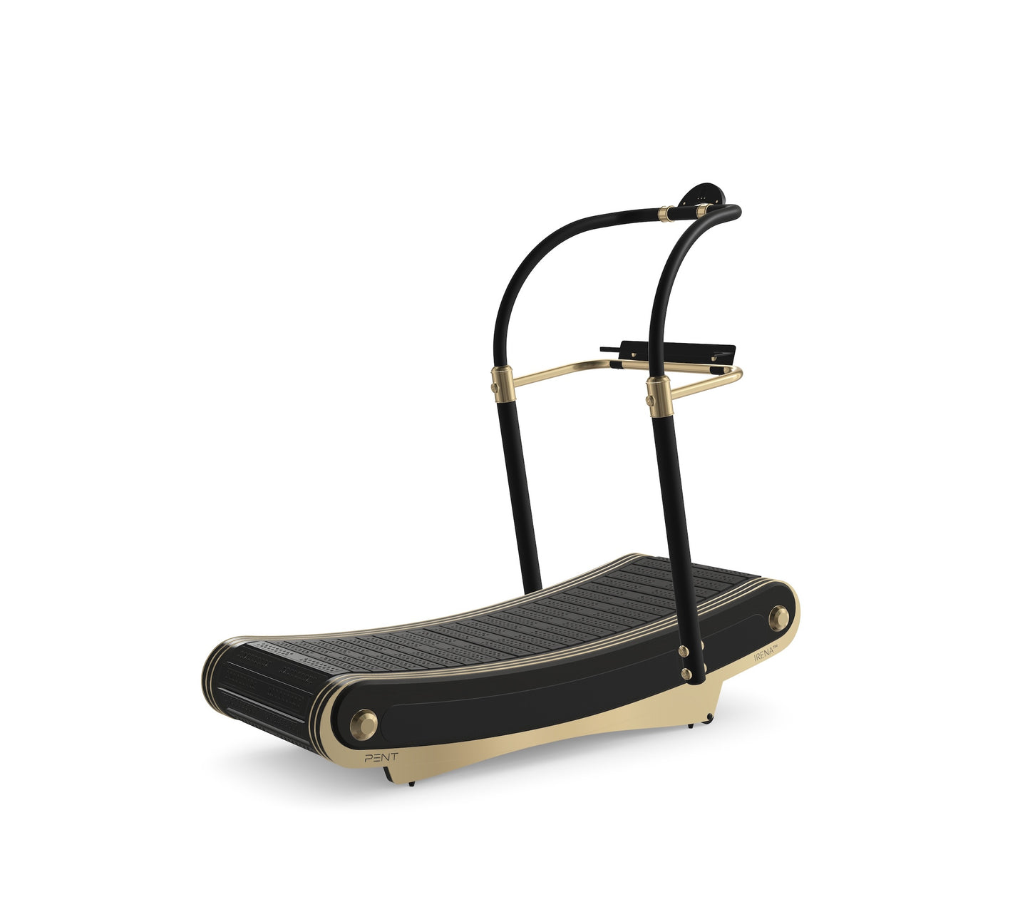 PENT. IRENA - In Gold - Premium Curved Manual Treadmill
