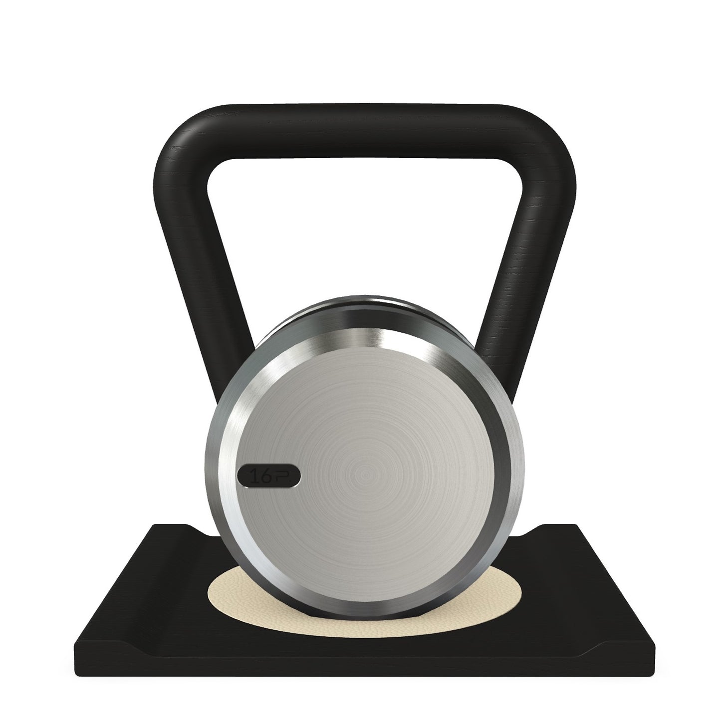 PENT. LOVA - Luxury Kettlebell with Wooden Stand