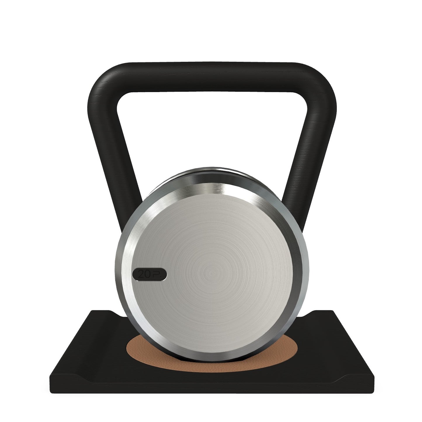 PENT. LOVA - Luxury Kettlebell with Wooden Stand