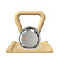 PENT. LOVA - Luxury Kettlebell with Wooden Stand