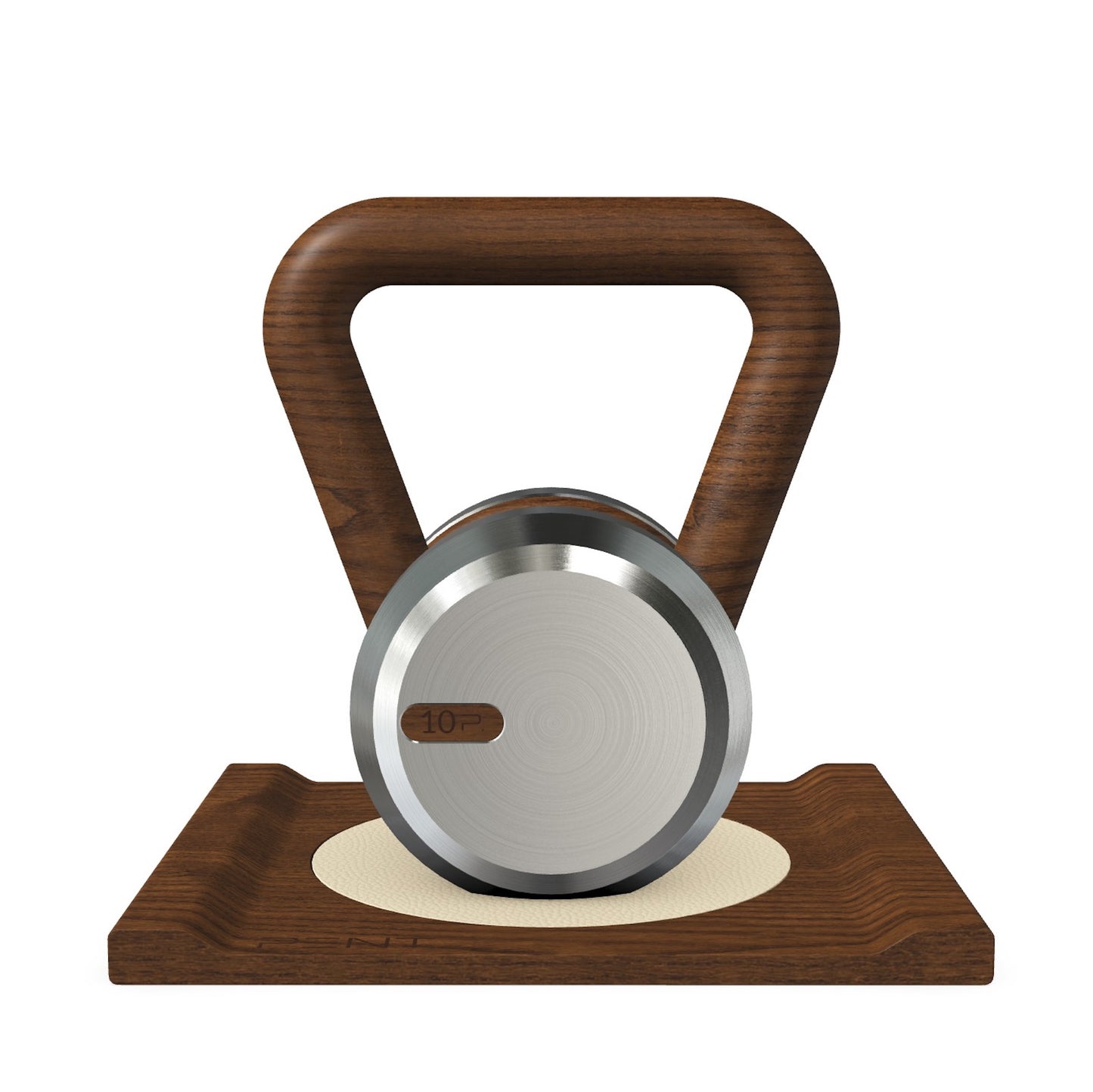 PENT. LOVA - Luxury Kettlebell with Wooden Stand