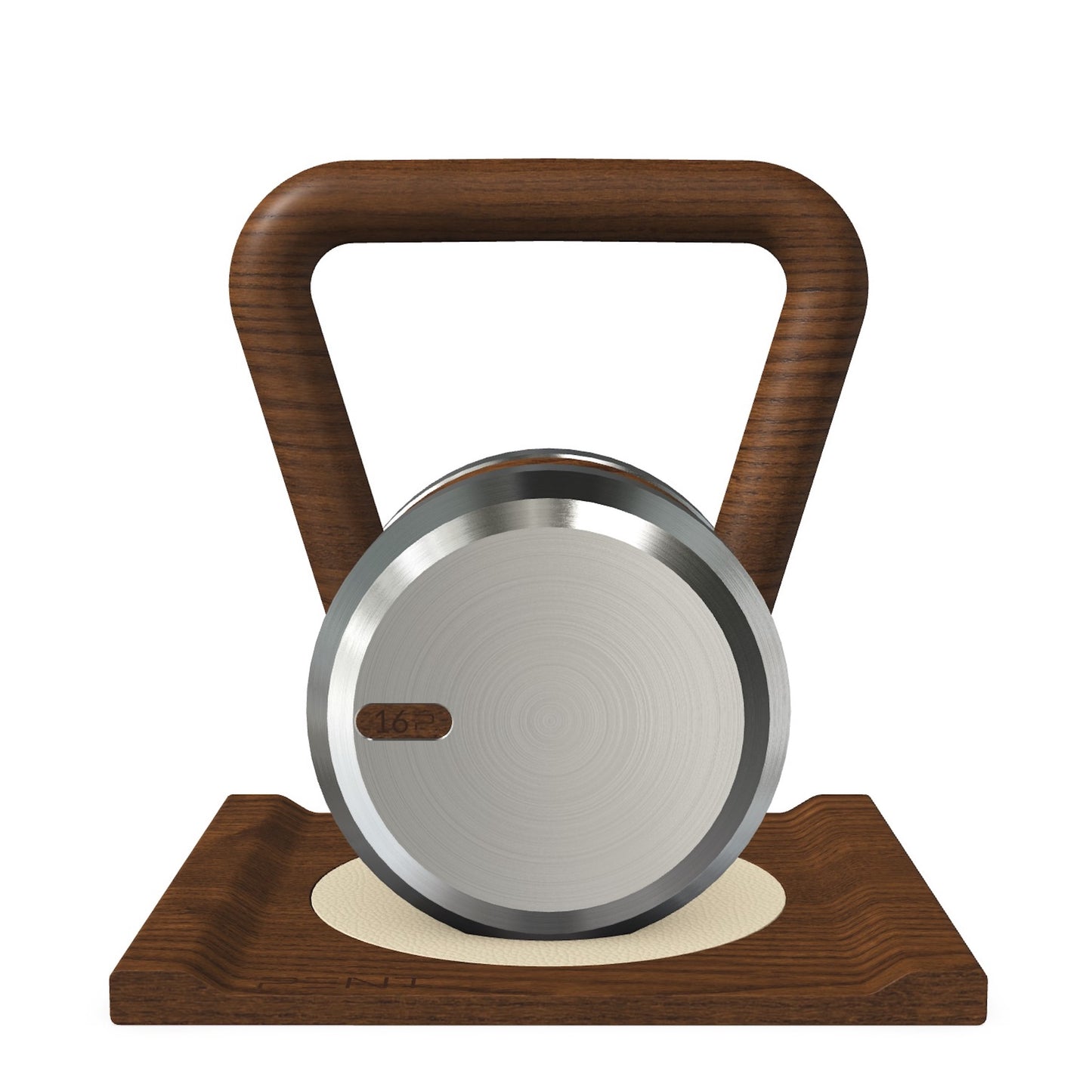PENT. LOVA - Luxury Kettlebell with Wooden Stand