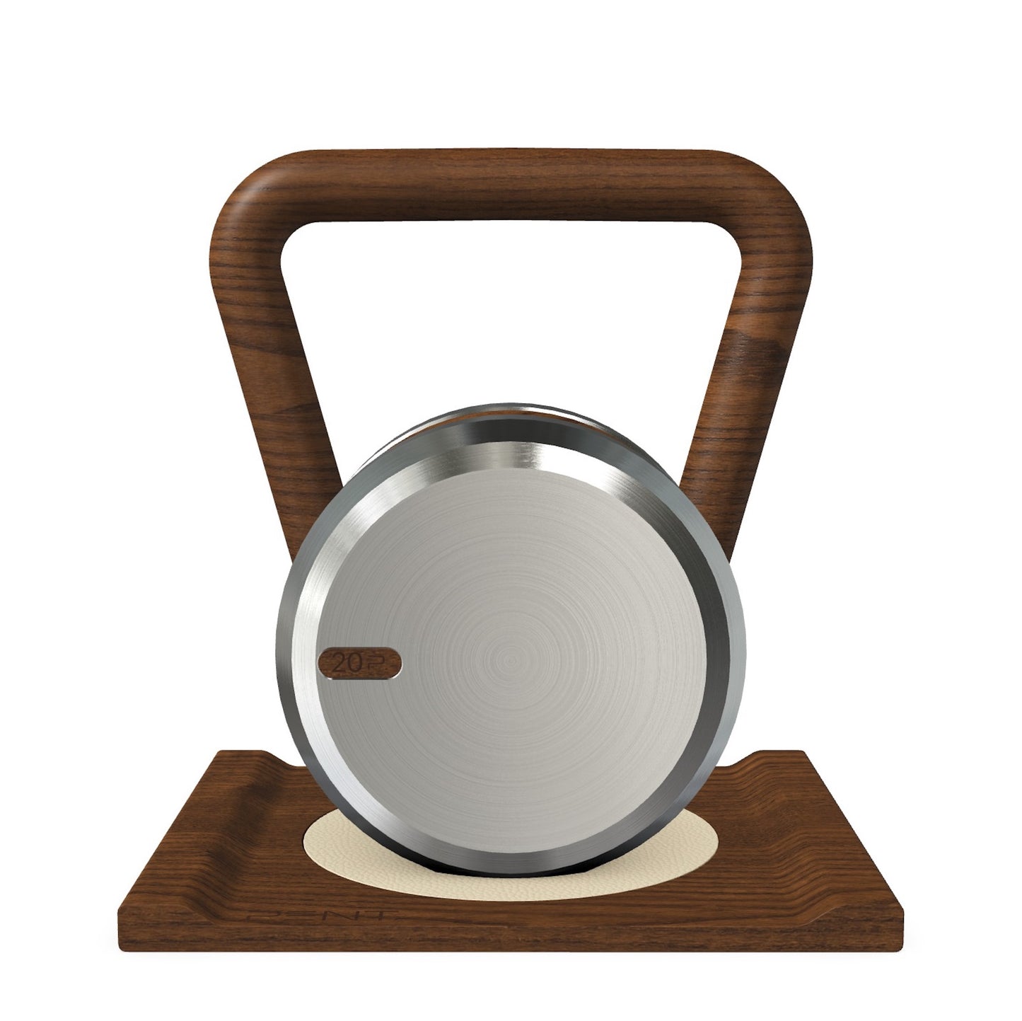 PENT. LOVA - Luxury Kettlebell with Wooden Stand